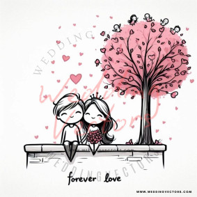 love wedding vectors 7779