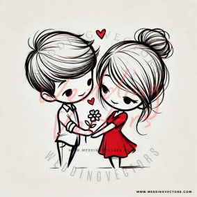 love wedding vectors 7782