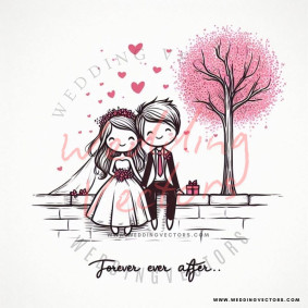 love wedding vectors 7783