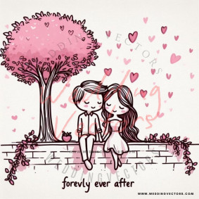 love wedding vectors 7787