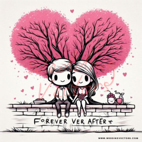love wedding vectors 7791