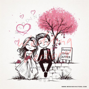 love wedding vectors 7793