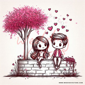 love wedding vectors 7800