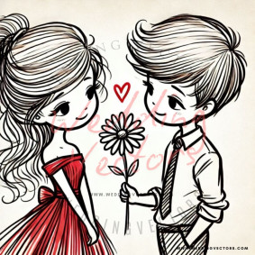 love wedding vectors 7803