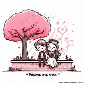 love wedding vectors 7806