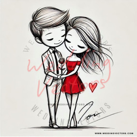 love wedding vectors 7807