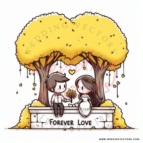 love wedding vectors 7810