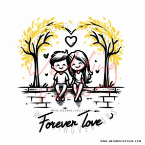 love wedding vectors 7814