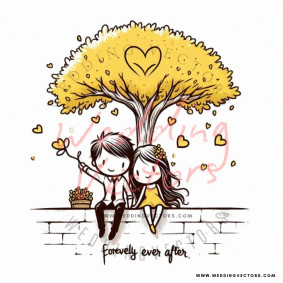 love wedding vectors 7823