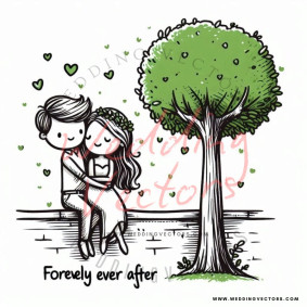 love wedding vectors 7833