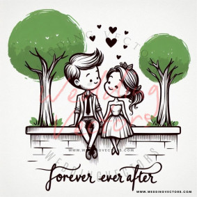 love wedding vectors 7837