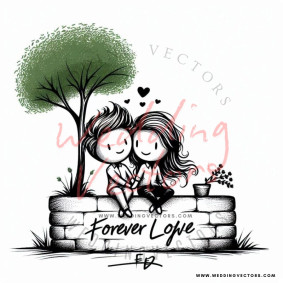 love wedding vectors 7839
