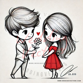 love wedding vectors 7840
