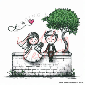 love wedding vectors 7841