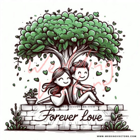 love wedding vectors 7848