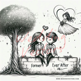 love wedding vectors 7860