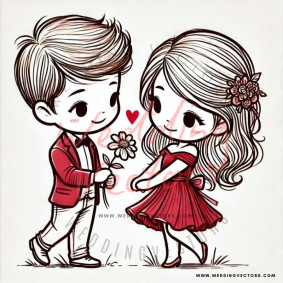 love wedding vectors 7863