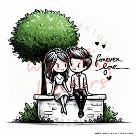 love wedding vectors 7864