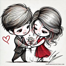 love wedding vectors 7865