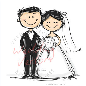 love wedding vectors 7868