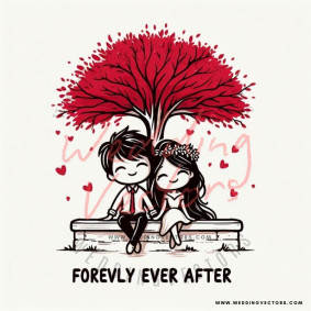 love wedding vectors 7879