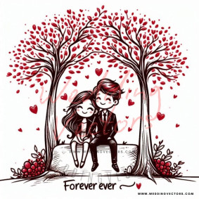 love wedding vectors 7881