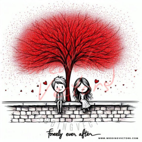 love wedding vectors 7883