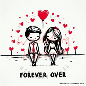 love wedding vectors 7885