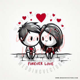 love wedding vectors 7896