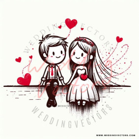 love wedding vectors 7900