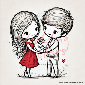 love wedding vectors 7905