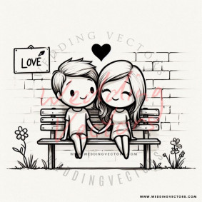 love wedding vectors 7906