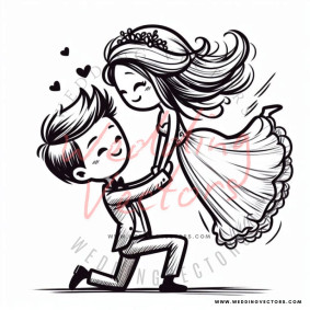love wedding vectors 7908