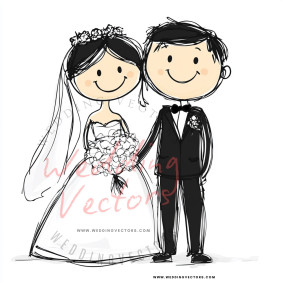love wedding vectors 7917