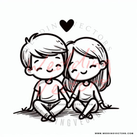 love wedding vectors 7941