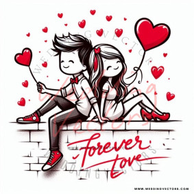 love wedding vectors 7949