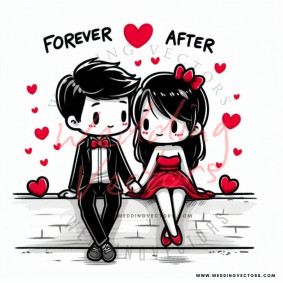 love wedding vectors 7955