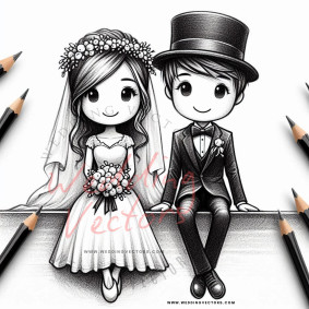 love wedding vectors 7961