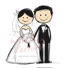 love wedding vectors 7963