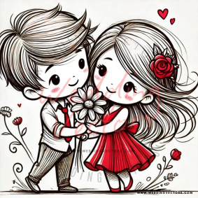 love wedding vectors 7969