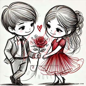love wedding vectors 7977
