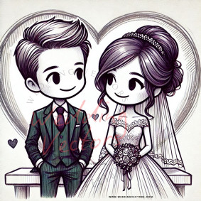 love wedding vectors 7984