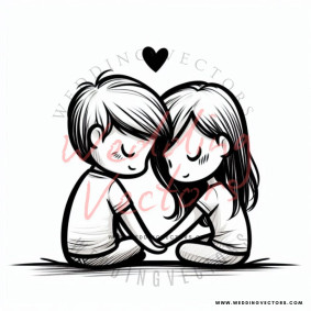 love wedding vectors 7991