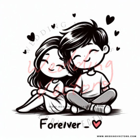 love wedding vectors 7995