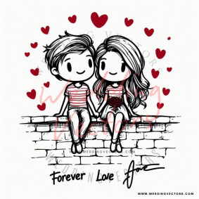 love wedding vectors 8020