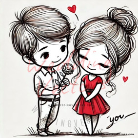 love wedding vectors 8036