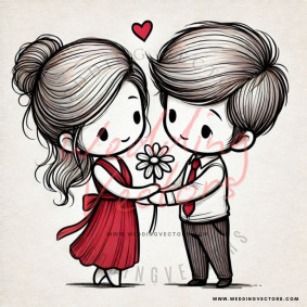 love wedding vectors 8040