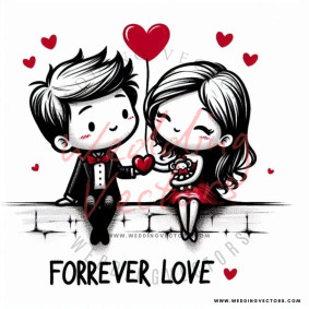love wedding vectors 8043