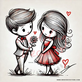 love wedding vectors 8050