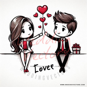 love wedding vectors 8051